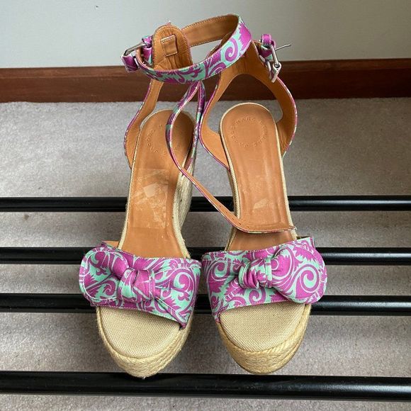 MARC JACOBS Women Pretty Knotty Espadrille Sandals NEW NWOB - Picture 1 of 10
